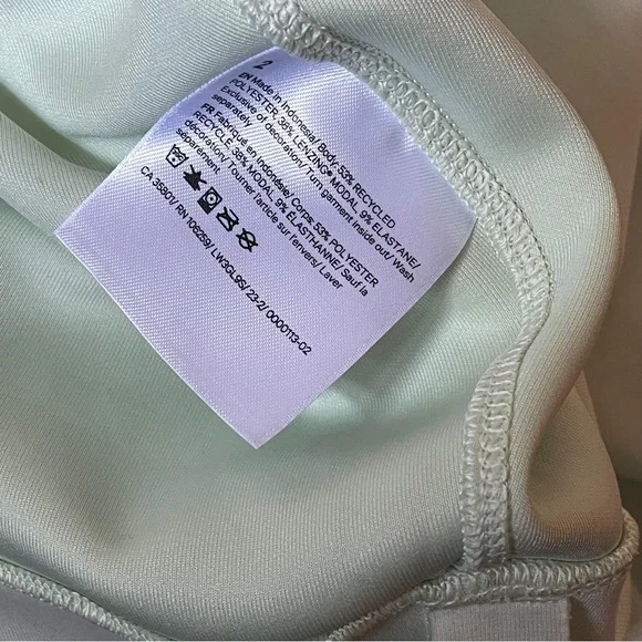 lululemon Softstreme Perfectly Oversized Cropped Crew in Kholrabi Green Size 2 - Picture 10 of 10